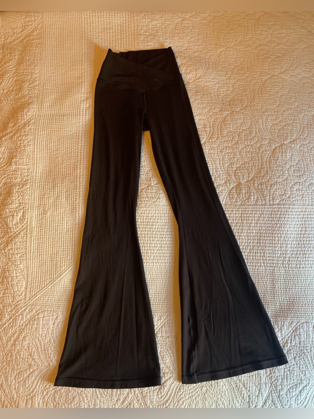 Offline by Aerie Real Me High-Waisted Crossover Flare Leggings